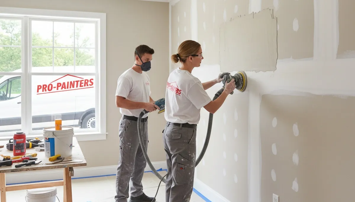 Professional drywall repair and wall restoration by expert painters in Glendale, AZ homes