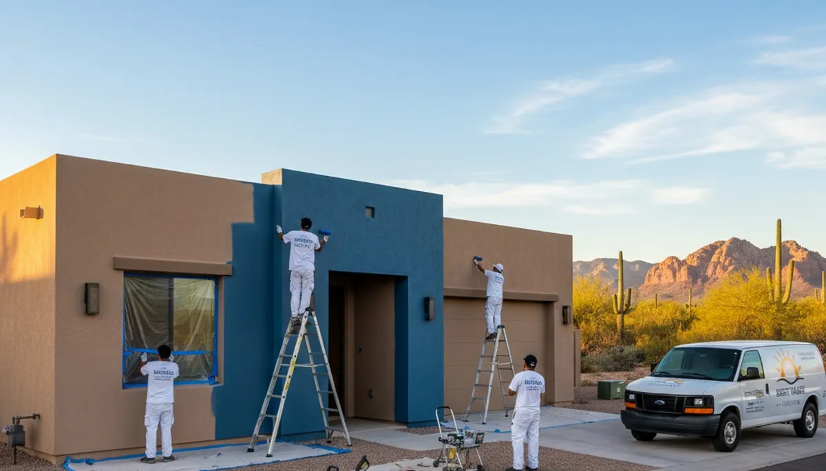 Professional house painting services in Glendale, AZ for interior and exterior homes