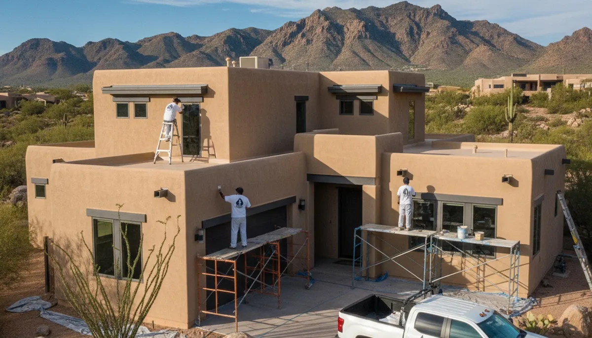 Professional house painters serving Glendale, AZ for exterior and interior painting services