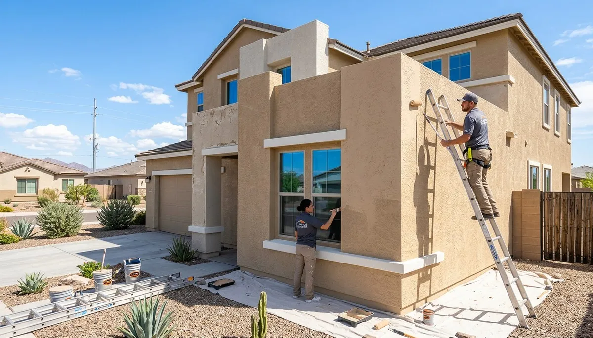 Professional house painters in Glendale AZ providing exterior and interior painting services