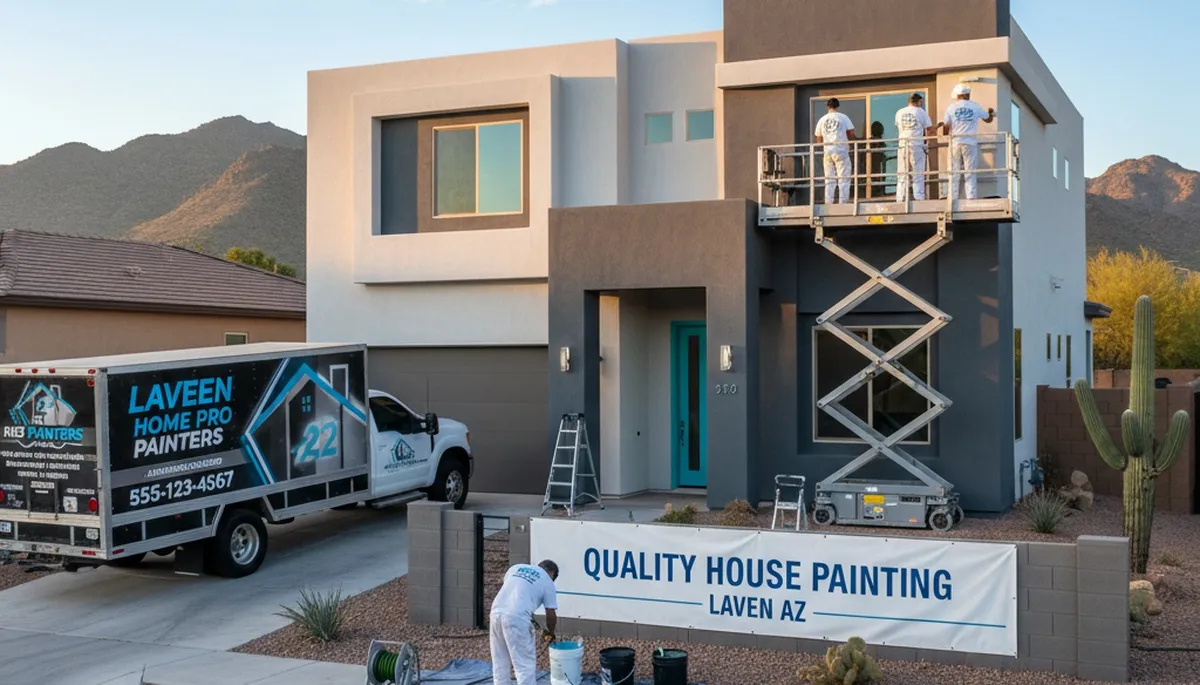 Professional house painters serving Glendale, AZ for exterior and interior painting services