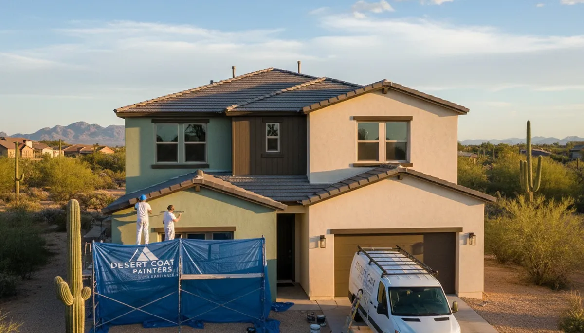 Professional house painting service in Glendale, AZ for exterior and interior home improvement