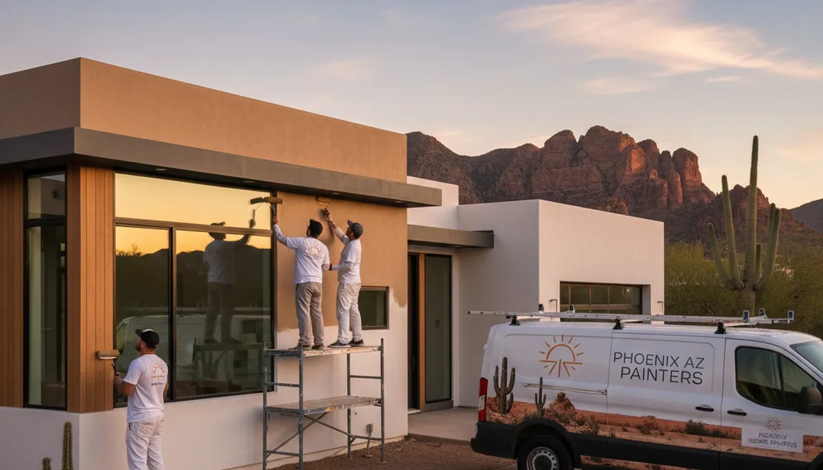Professional house painters in Glendale AZ providing exterior home painting services