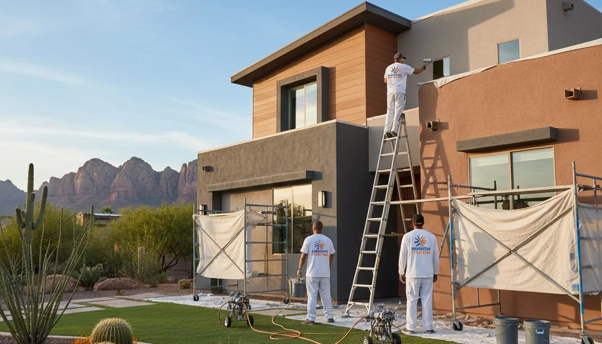 Professional house painters in Glendale AZ providing expert residential painting services