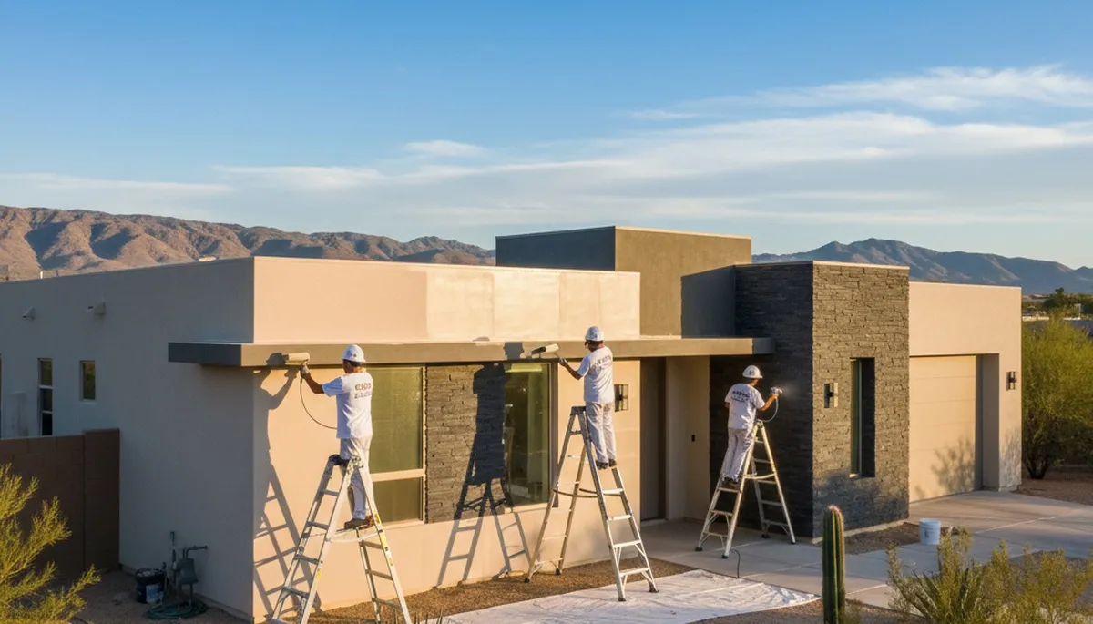 Professional house painters in Glendale AZ providing expert residential painting services