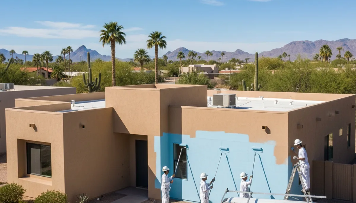 Professional house painting services in Glendale, AZ for residential exteriors and interiors