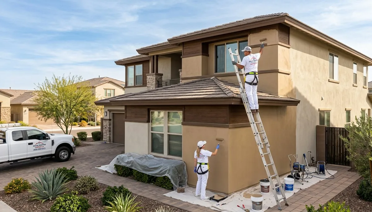 Professional house painters in Glendale AZ providing expert residential painting services