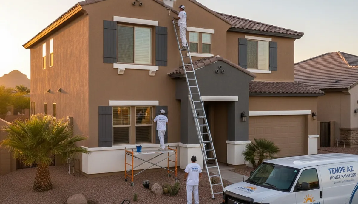 Professional house painting service in Glendale, AZ by paintersglendaleaz.com