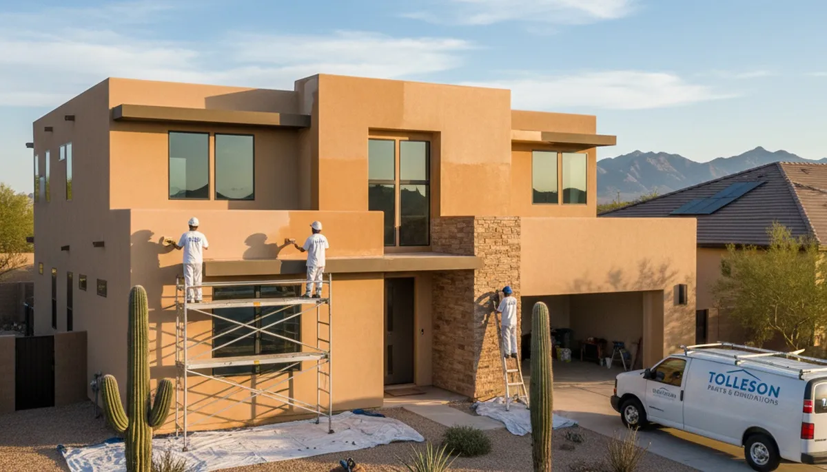 Professional house painters in Glendale AZ providing quality exterior home painting services