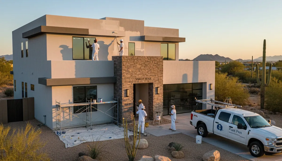 Professional house painters serving Glendale, AZ on paintersglendaleaz.com